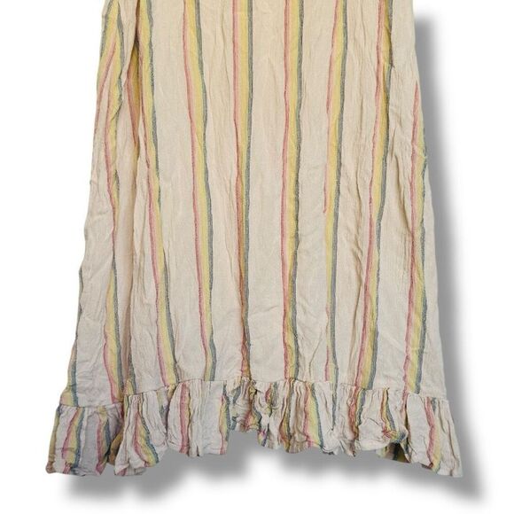 Volcom Women's Multicolor Stripe Cover-Up Shift Dress Size Medium - Picture 6 of 9